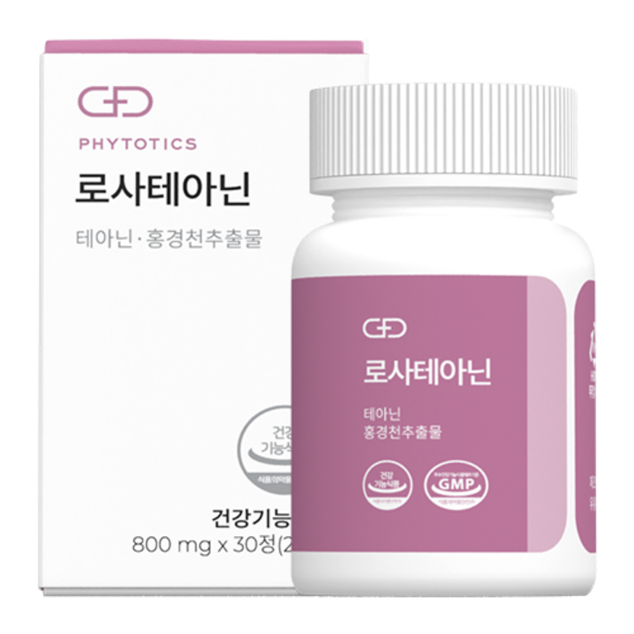 피토틱스 로사테아닌 800mg, 30정, 1개 대표 이미지 - 수면제 추천