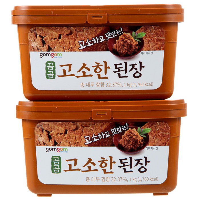 곰곰 고소한 된장, 1kg, 2개 대표 이미지 - 집된장 추천