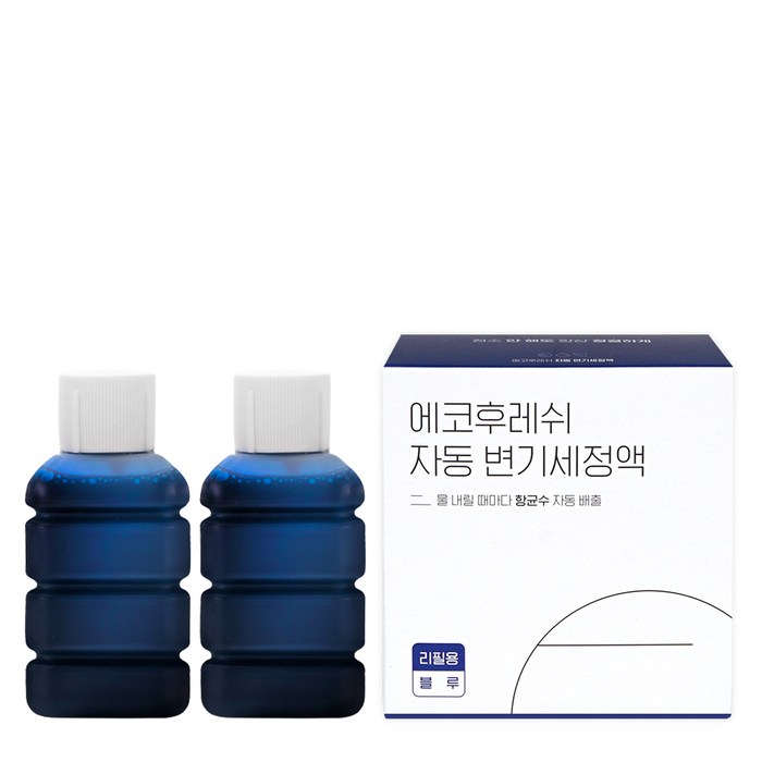 에코후레쉬 디망쉬 자동 변기세정액 리필용, 100ml, 2개 대표 이미지 - 변기 세정제 추천