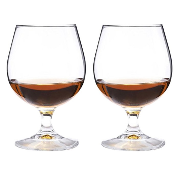 보르미올리 Riserva Cognac 브랜디잔, 530ml, 2개입 대표 이미지 - 꼬냑 잔 추천