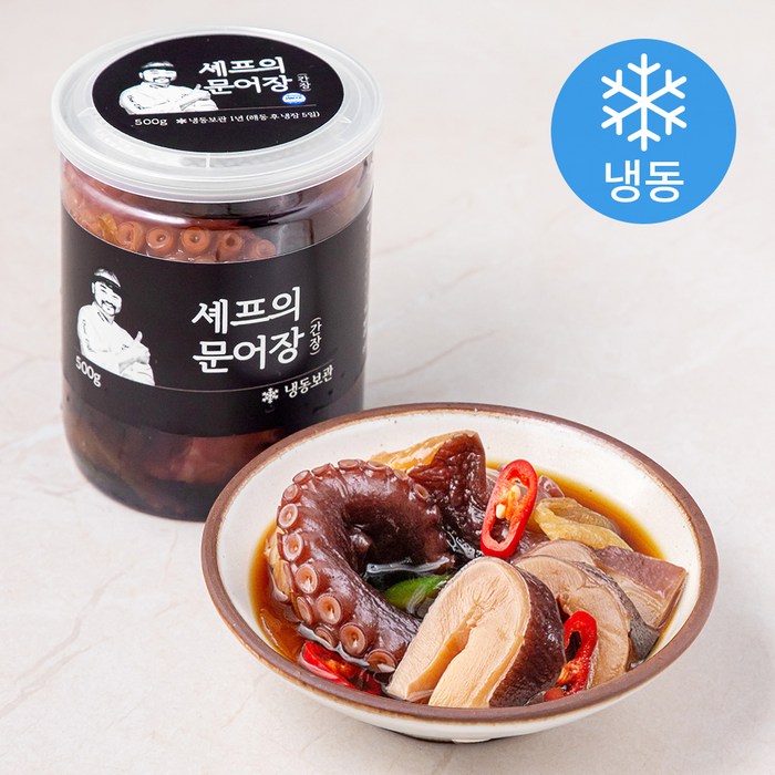 셰프의장 셰프의 문어장 (냉동), 500g, 1통 대표 이미지 - 숙성 연어 추천