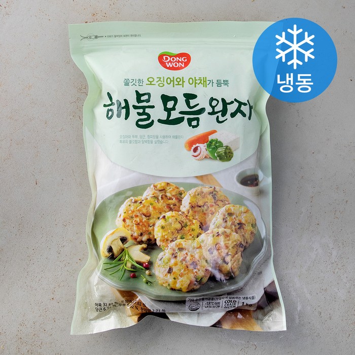 동원 해물모듬완자 (냉동), 1kg, 1개 대표 이미지 - 동그랑땡 추천