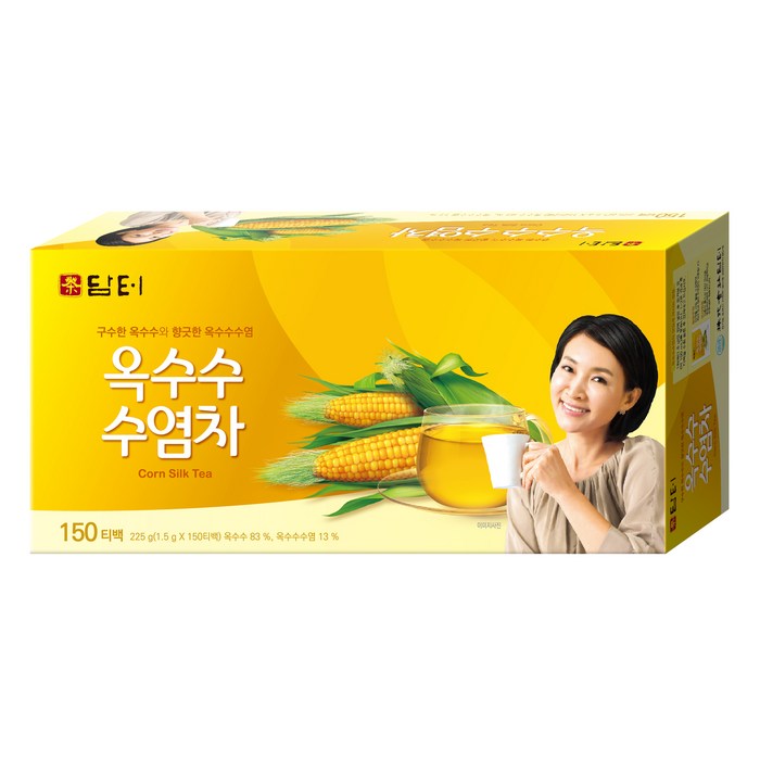 담터 옥수수 수염차, 1.5g, 150개입, 1개 대표 이미지 - 국산차 추천