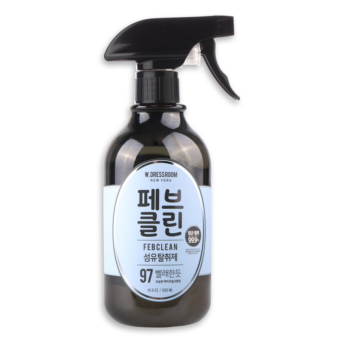 더블유드레스룸 대용량 섬유탈취제 페브클린 No 97 에이프릴 코튼향 본품, 500ml, 1개 대표 이미지 - 섬유향수 추천