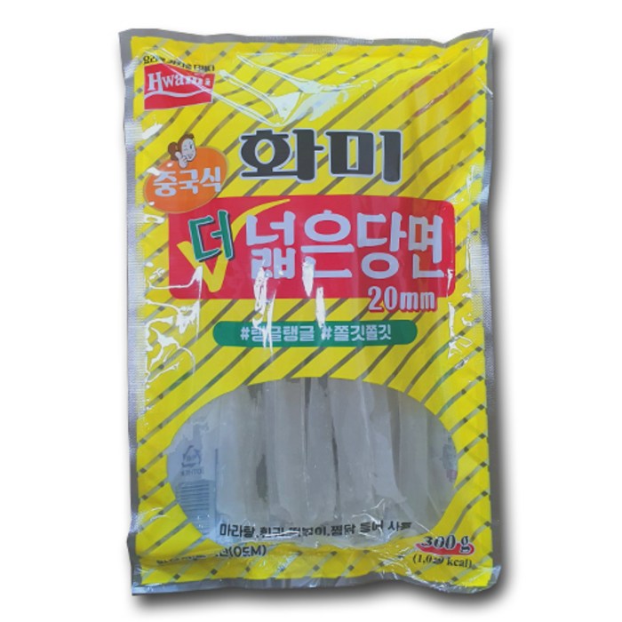 화미 중국식 더 넓은 당면 20mm, 300g, 1개 대표 이미지 - 중국 당면 추천