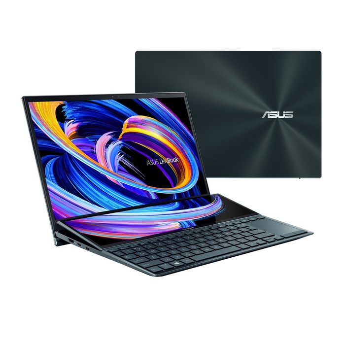 에이수스 2022 ZenBook Duo 14, 셀레스티얼 블루, 코어i7, 1024GB, 16GB, WIN11 Home, UX482EAR-HY345W 대표 이미지 - 에이수스 ROG 추천