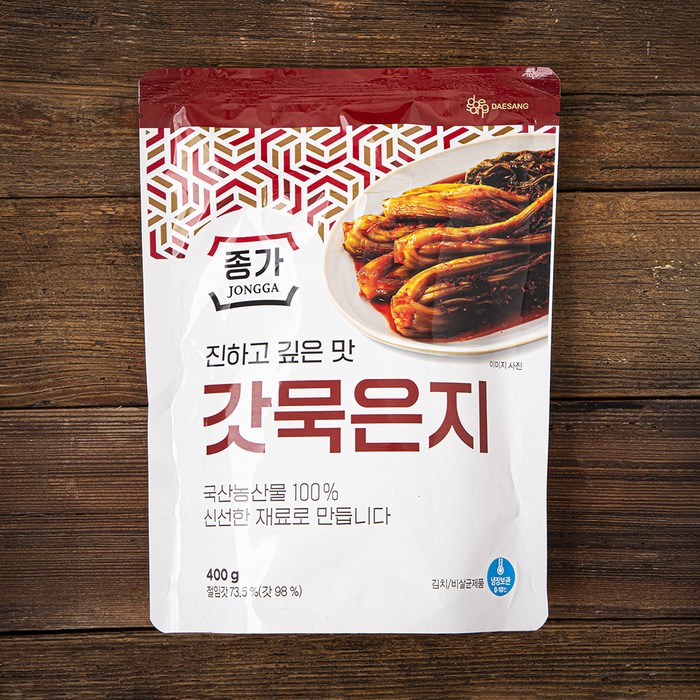 종가 갓묵은지, 400g, 1개 대표 이미지 - 갓김치 추천