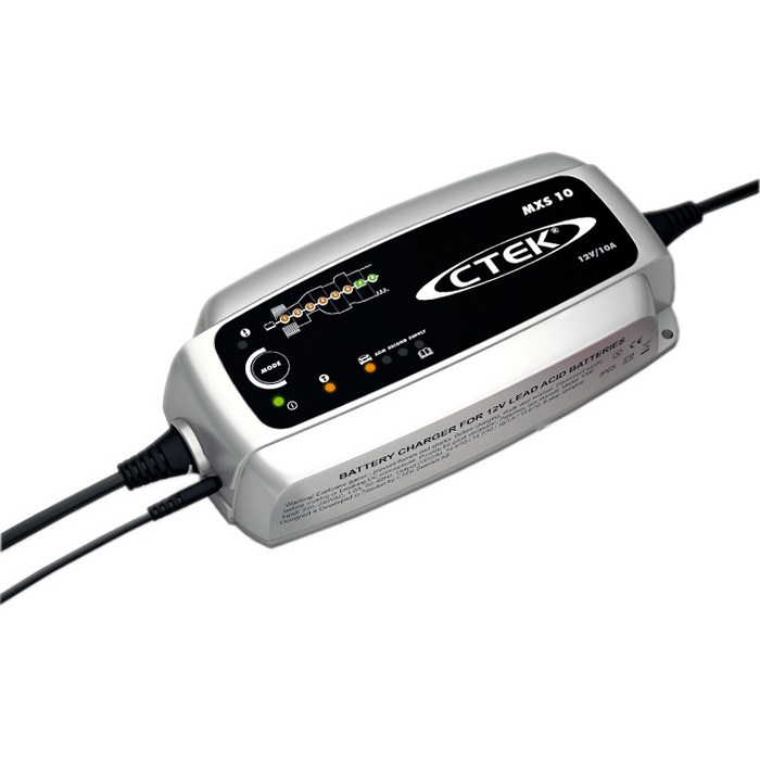 CTEK 자동차 배터리 스마트 충전기 MXS10.0, 1개 대표 이미지 - 전기차 충전기 추천