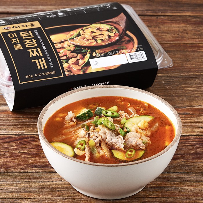 마이셰프 이차돌 된장찌개, 380g, 1개 대표 이미지 - 우삼겹 요리 추천