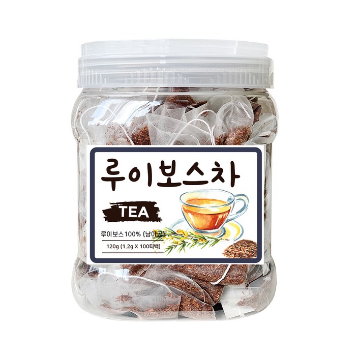 좋은아침 루이보스차 티백, 1.2g, 100개 대표 이미지 - 루이보스차 추천