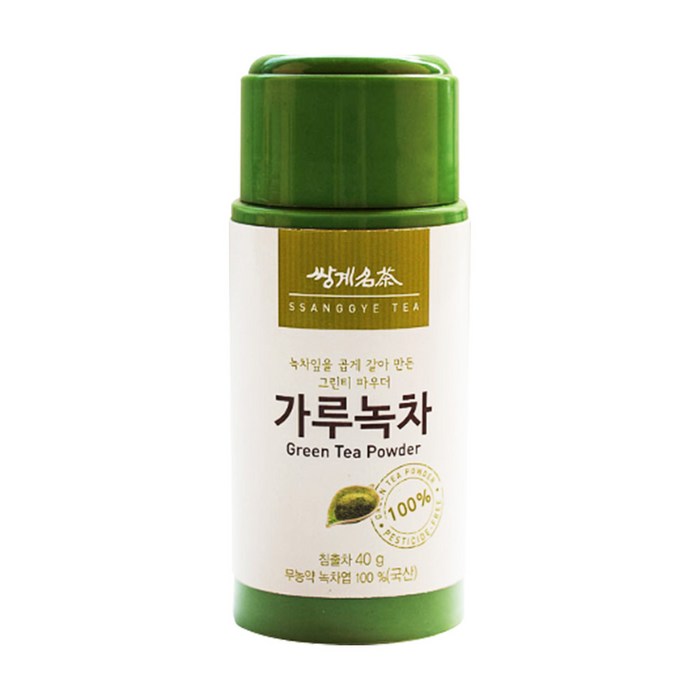 쌍계 가루 녹차, 40g, 1개 대표 이미지 - 말차가루 추천