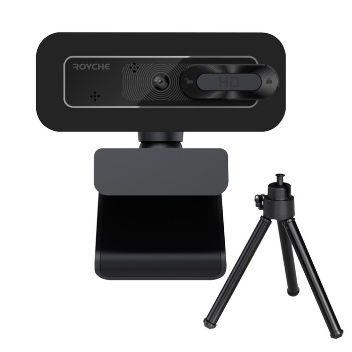 로이체 QHD 웹캠 RPC-80Q + 삼각대 세트 대표 이미지 - 트위치 카메라 추천