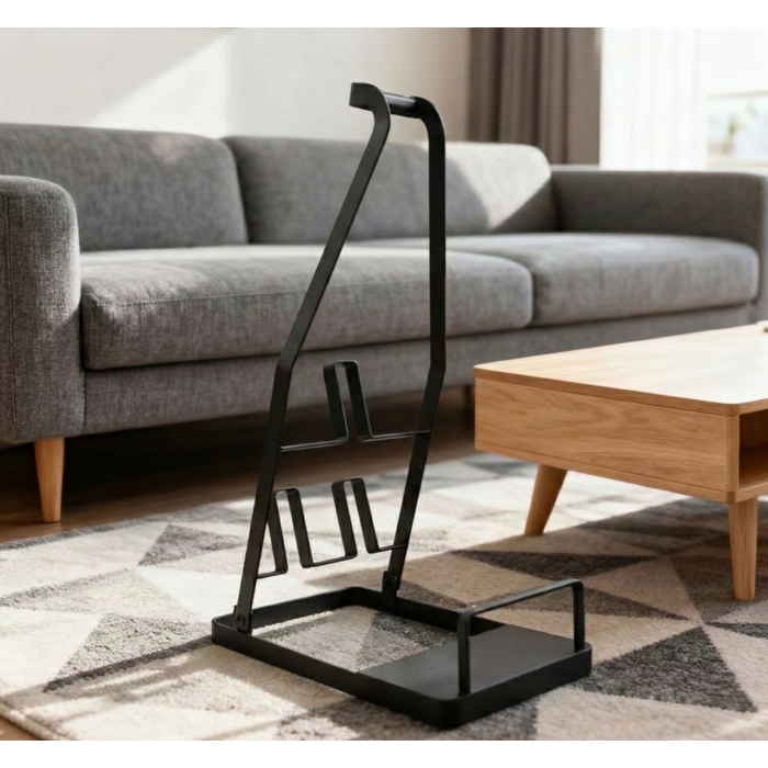 다나셀 심플 스탠드 접이식 청소기 거치대 보관함