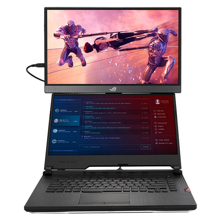 에이수스 43.8cm FHD ROG STRIX 휴대용 게이밍 모니터, XG17AHP 대표 이미지 - ASUS 모니터 추천