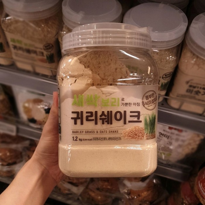 태광푸드 새싹보리 귀리 쉐이크 1.2kg 대표 이미지 - HK이노엔 추천