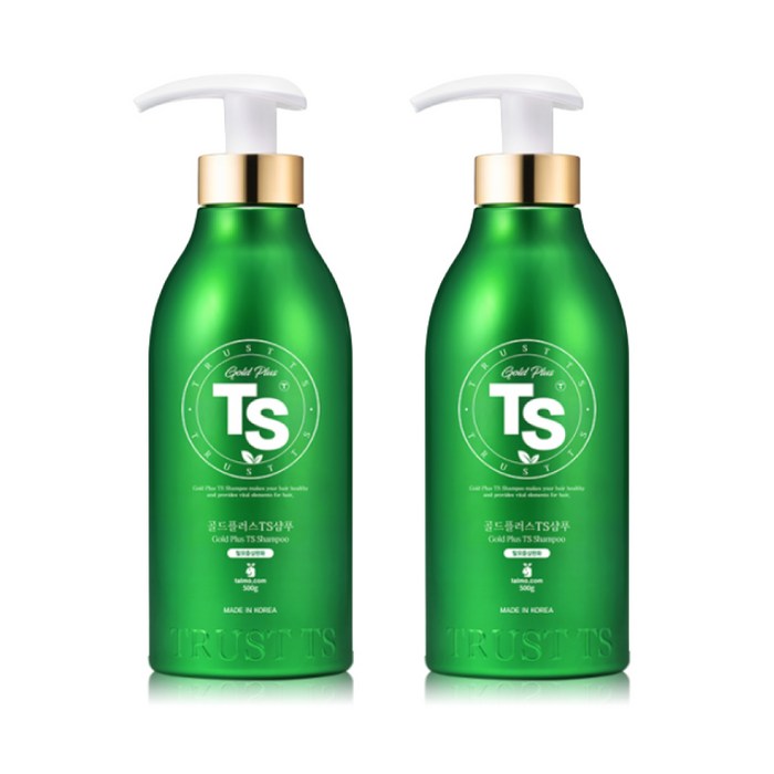 골드 플러스 TS 샴푸 500ml 2개, 500g 대표 이미지 - TS 샴푸 추천