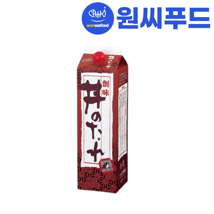 원씨푸드 소미 돈부리다래 2.1kg 젠미 돈부리 노 타레 덮밥 소스 가츠동 부타동 규동 텐동 대표 이미지 - 부타동 추천