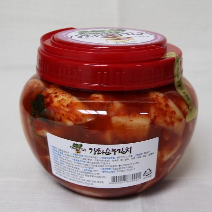 순무향 강화순무김치 한국인의 밥상 순무김치 강화명품 순무김치 아삭이순무김치, 1통, 2.8kg