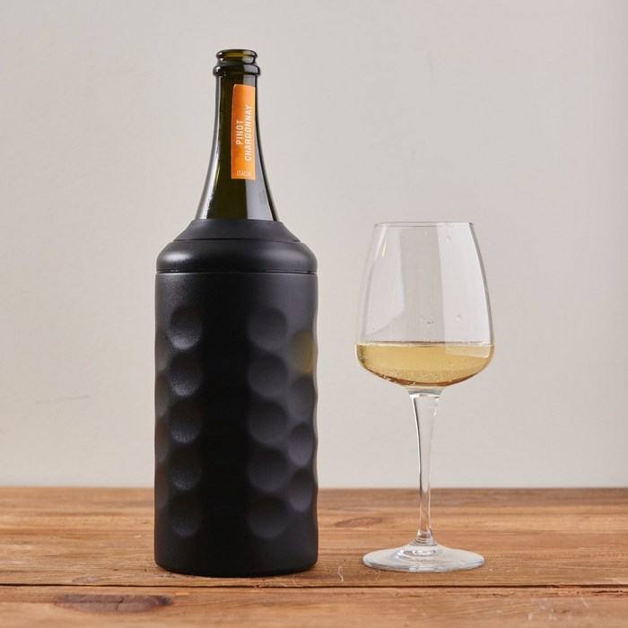 빈아미고 와인 아이스리스 샴페인 칠러 1개, 매트블랙 대표 이미지 - 와인 칠링백 추천