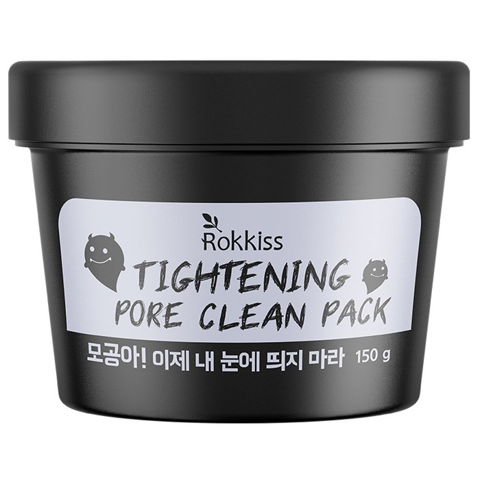 록키스 타이트닝 포어 클린 팩 150g, 1개입, 1개 대표 이미지 - 모공수축 추천