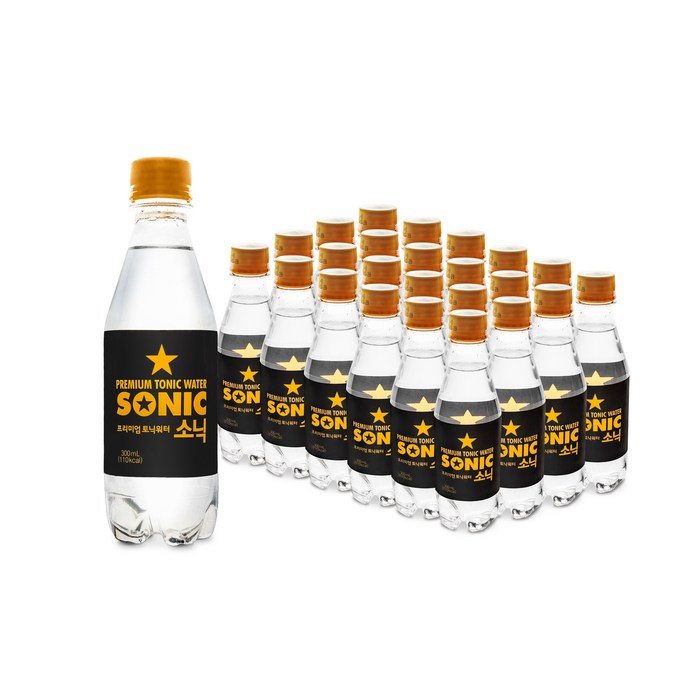 프리미엄 토닉워터 소닉 300ml X 24펫트 파티음료 라운지음료 각종에이드 각종칵테일, 24PET 대표 이미지 - 토닉워터 추천