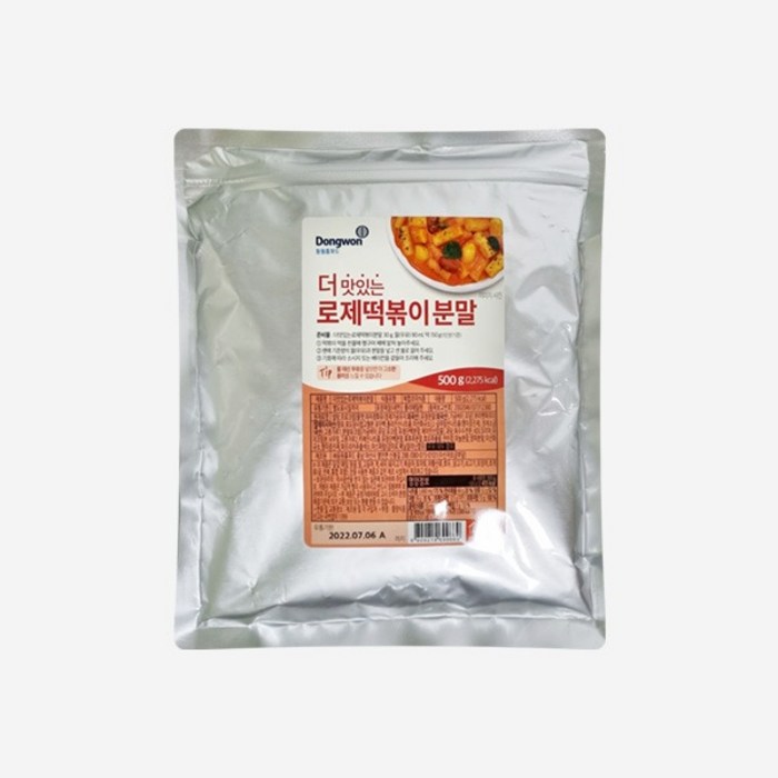 동원 로제떡볶이 분말 500g 더맛있는, 더맛있는 로제떡볶이분말 500g 대표 이미지 - 로제 떡볶이 추천