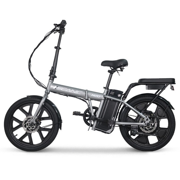 AU테크 스카닉 M20 48V 접이식 미니벨로 출퇴근 전동 전기자전거