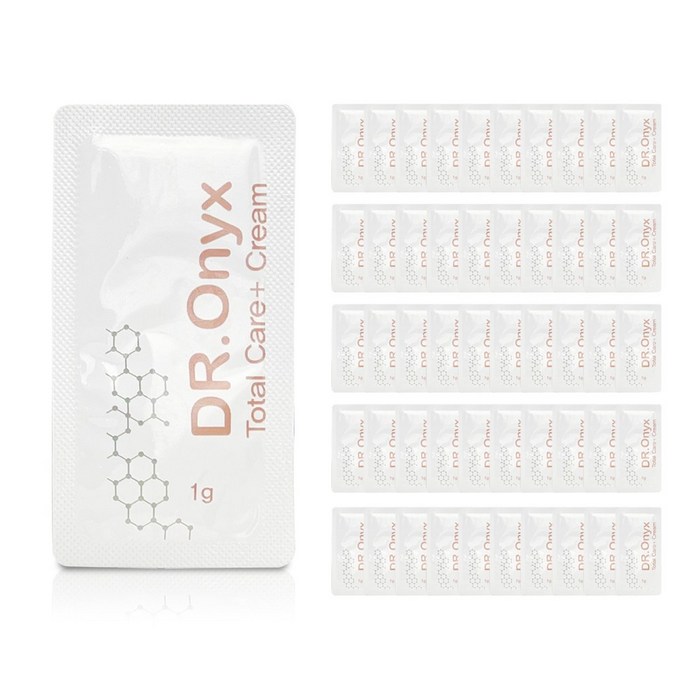 디알오닉스 토탈케어 피부과 재생크림 스킨리페어, 1g, 50개 대표 이미지 - 오닉스 추천
