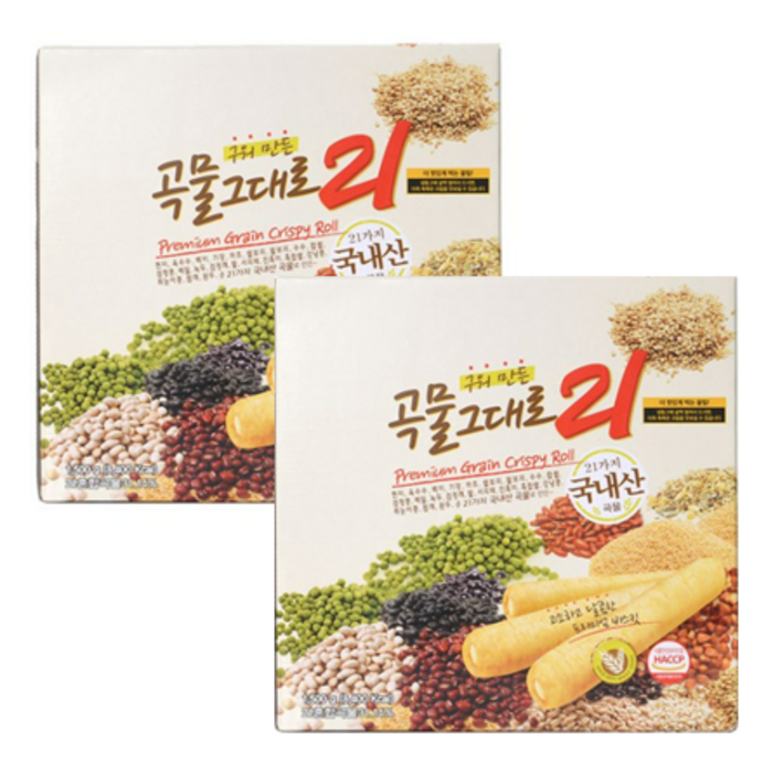 곡물그대로21 크리스피롤, 1500g, 2개 대표 이미지 - 크리스피롤 추천