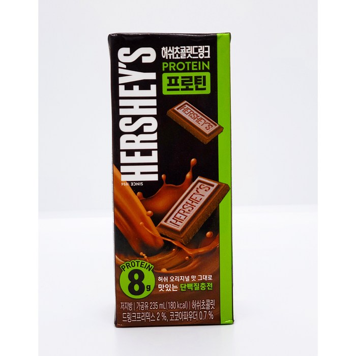 허쉬 초콜릿 드링크 프로틴, 235ml, 12개 대표 이미지 - 허쉬 초콜릿 추천