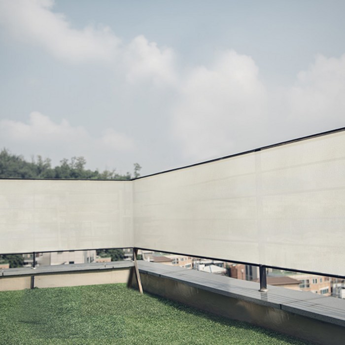 테라스 가림막 펜스 난간 창문 가리개 담장 휀스 울타리 래티스 차양막