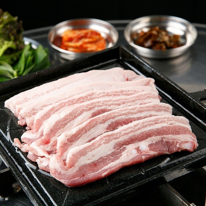 [템포크] 통밀먹인 삼겹살 매혹적인 맛, 1팩, 1kg 대표 이미지 - 칼집 삼겹살 추천