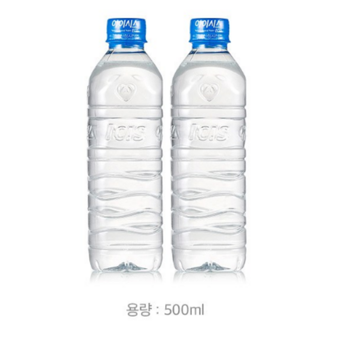 아이시스 ECO 생수, 500ml, 100개 대표 이미지 - 무라벨 생수 500ml 추천