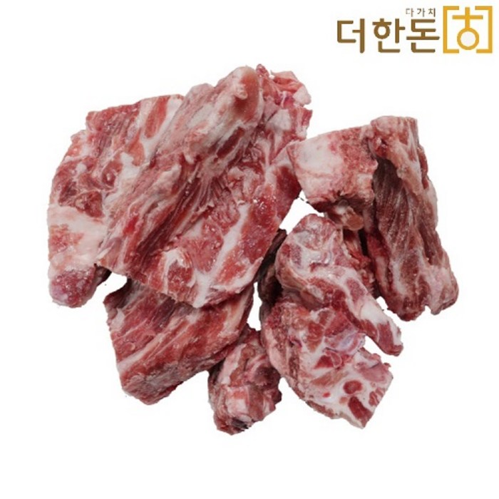 다가치더한돈 국내산 1등급 국내산 돼지 등뼈 5000g, 1box, 5kg 대표 이미지 - 돼지등뼈 추천