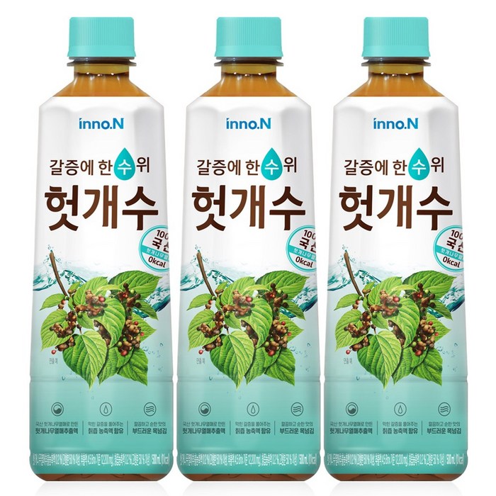 이노엔 컨디션헛개수 500ml x 40펫 대표 이미지 - HK이노엔 추천