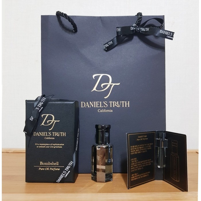 다니엘 트루스 밤쉘 오일 퍼퓸 Bombshell 10ml 선물포장 (Dani No.1 1ml sample 추가증정), 1개 대표 이미지 - 다니엘 트루스 밤쉘 추천