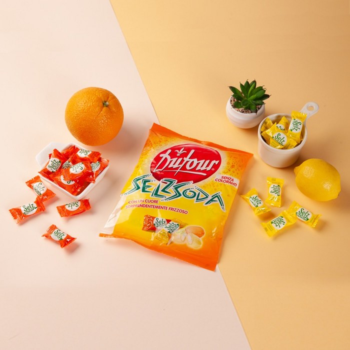 듀포 포지타노 레몬 오렌지 캔디 150g 이탈리아 수입 사탕, 3개 대표 이미지 - 할로윈 사탕 추천