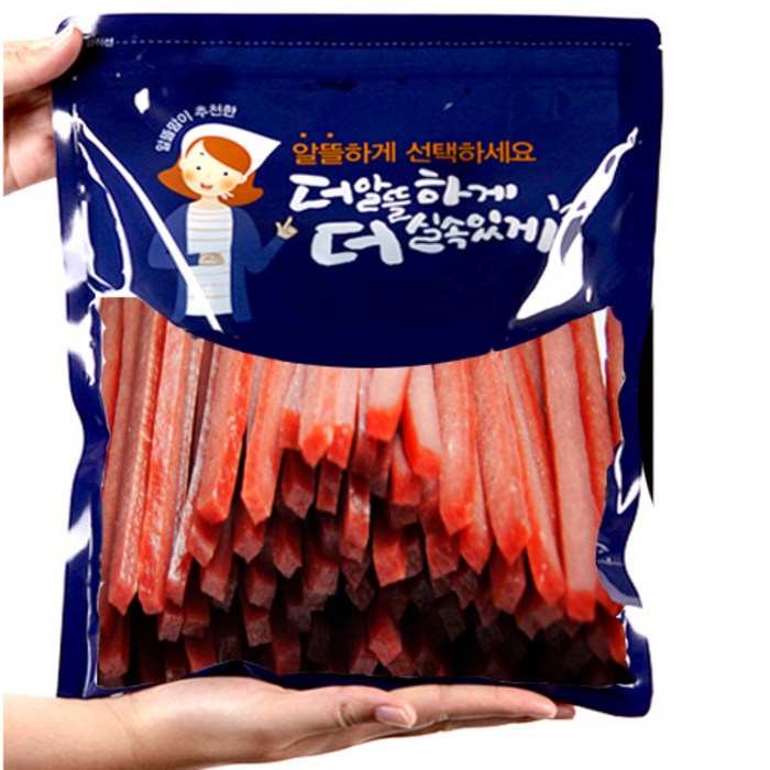 수제명가 대용량수제져키500g-8종 수제간식, 오리스틱500g, 1개 대표 이미지 - 닭날개 추천