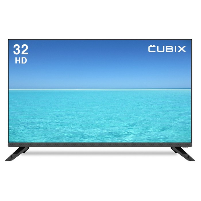 큐빅스 81cm 32인치 HD LED TV IPTV, LE-321H, 스탠드형, 택배배송 대표 이미지 - 유튜브 tv 추천