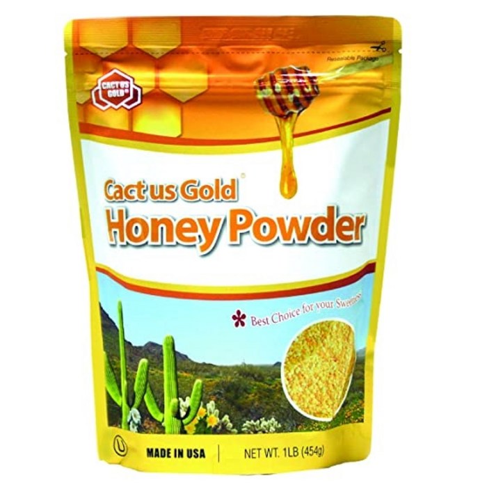 캑터스 골드 허니 파우더 Cactus Gold Honey Powder 16oz (454g) x 2개, 454g 대표 이미지 - 허니파우더 추천