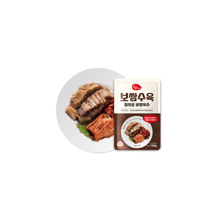 참 보쌈 수육 참쉬운 비법육수, 150g, 5개 대표 이미지 - 보쌈수육 추천