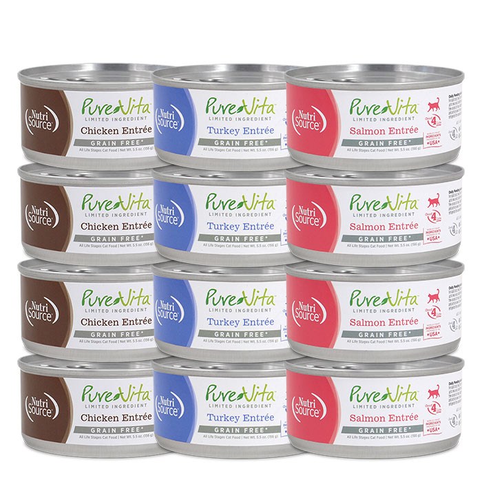 퓨어비타 앙트레 주식캔 고양이습식사료