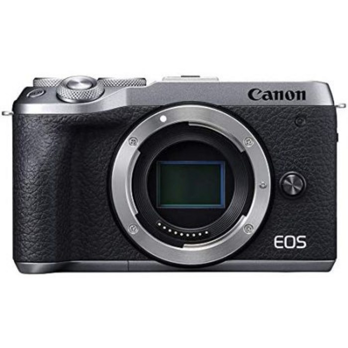 Canon Mirrorless Camera [EOS M6 Mark II](Body) for VloggingCMOS (APS-C) Sensor Dual Pixel CMOS Auto, One Color_Silver, 상세 설명 참조0, 상세 설명 참조0
