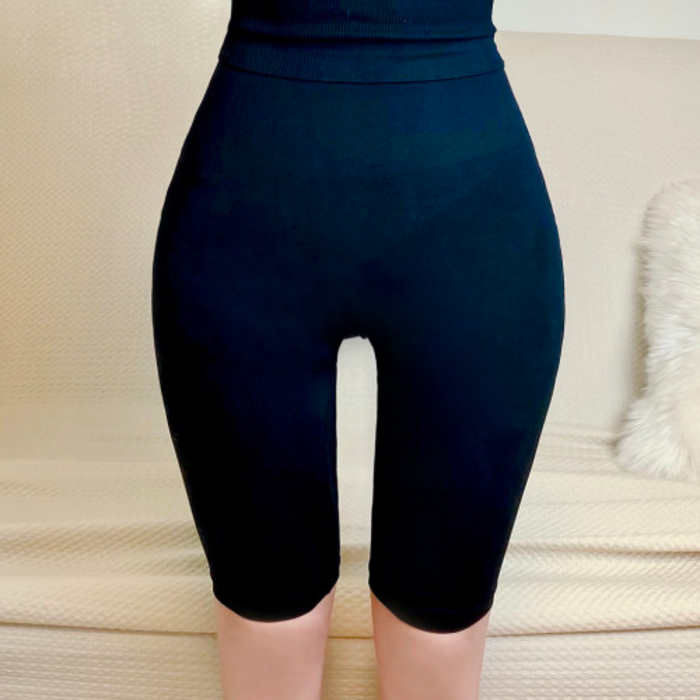 허벅지 압박 보정 5부 속바지 속치마 반바지 하이웨스트 복부 뱃살 속옷 대표 이미지 - 허벅지 초커 추천