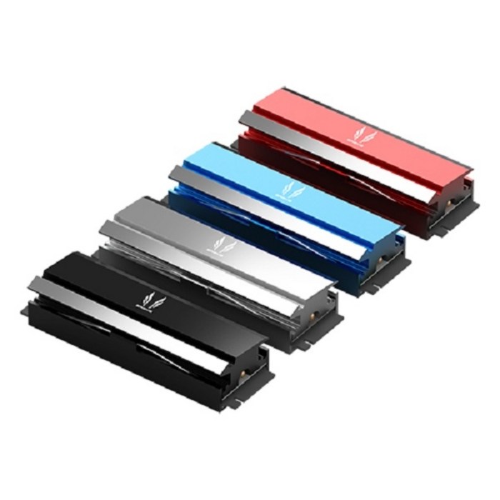 3RSYS 빙하7 PLUS M.2 SSD 방열판 RED 대표 이미지 - 시스템 쿨러 추천