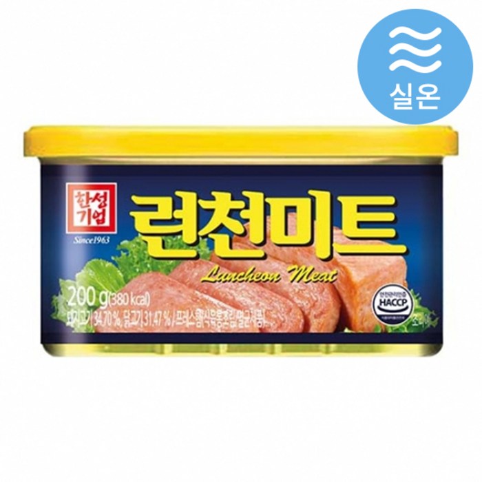 한성기업 런천미트, 200g, 24개 대표 이미지 - 부대햄 추천