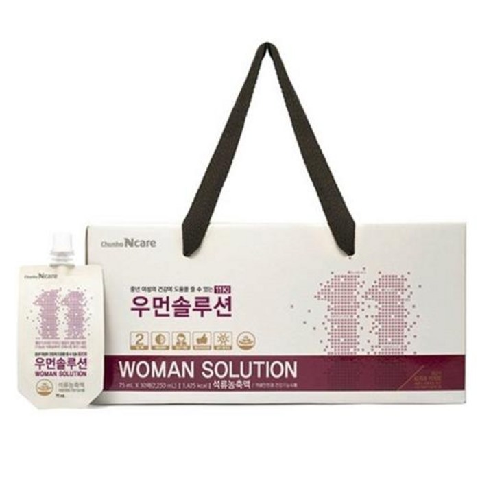 천호엔케어 우먼솔루션, 75ml, 150팩 대표 이미지 - 임영웅 구전녹용 추천