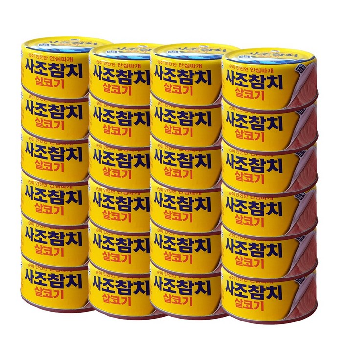 사조 살코기참치 85g 24개 대표 이미지 - 사조참치 추천