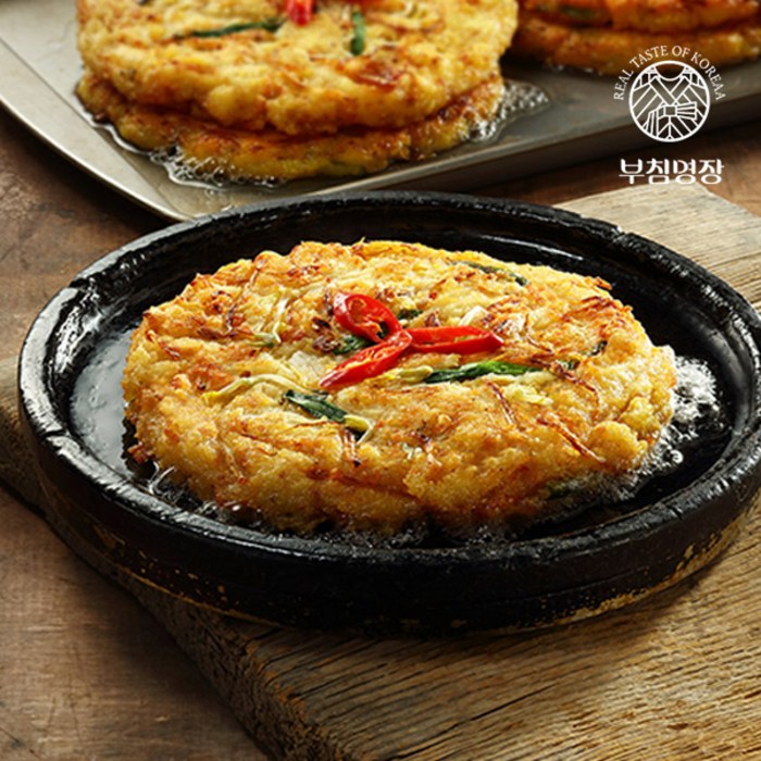 (단품)[사옹원] 부침명장 녹두빈대떡 400g(200gx2개), 단품 대표 이미지 - 녹두전 추천