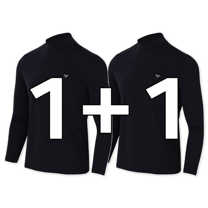 여름 긴팔쿨티 냉감 티셔츠 골프 이너웨어 아이스 쿨링 쿨 반목티 기능성